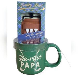 Eccolo Green Tee-rific Papa Mug Golf Father's Day